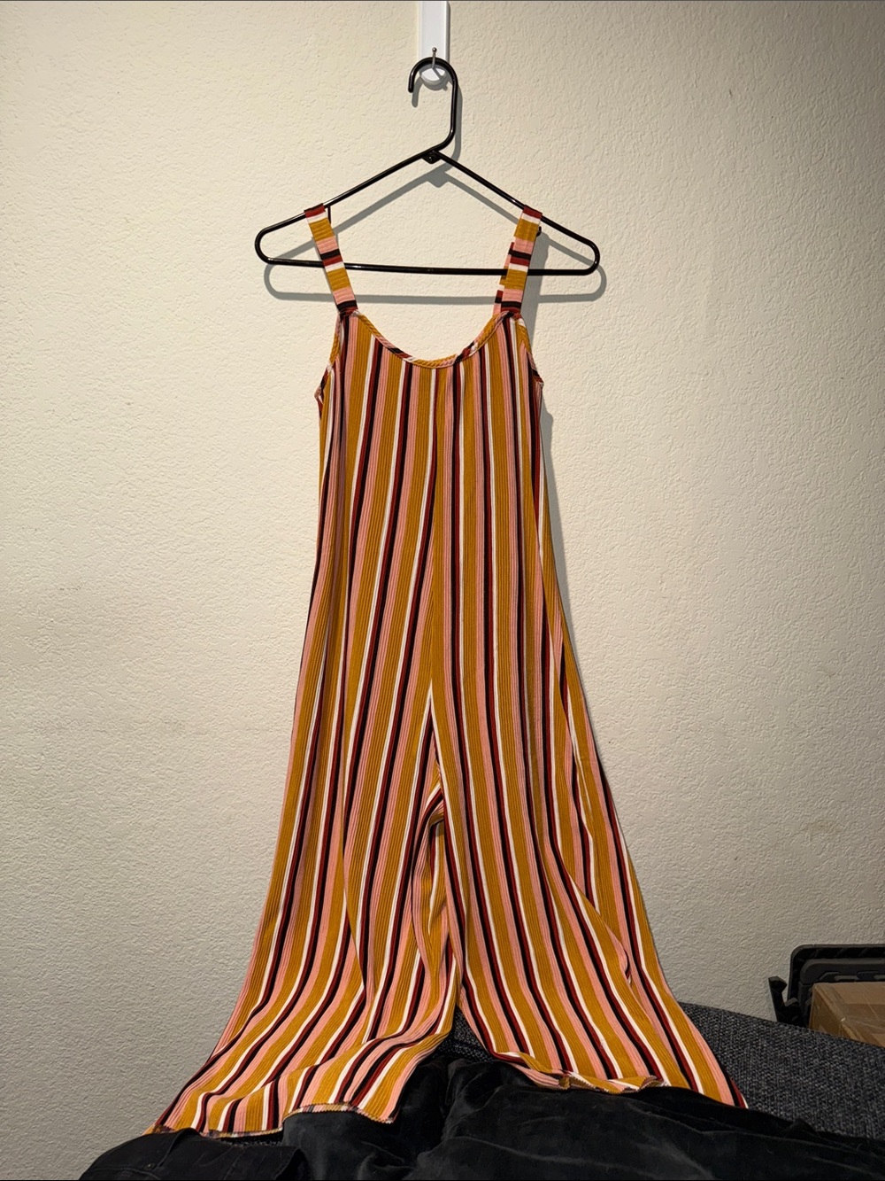 Ribbed Striped Summer Romper